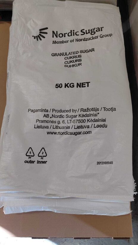 Maisi polipropilēna 50kg