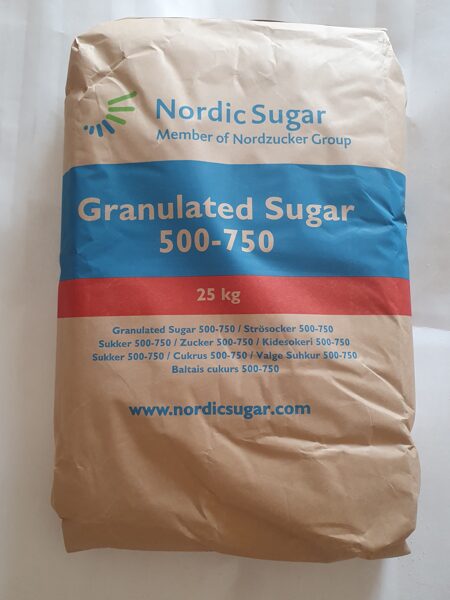 Cukurs Nordic Sugar Granulated Sugar 25 kg