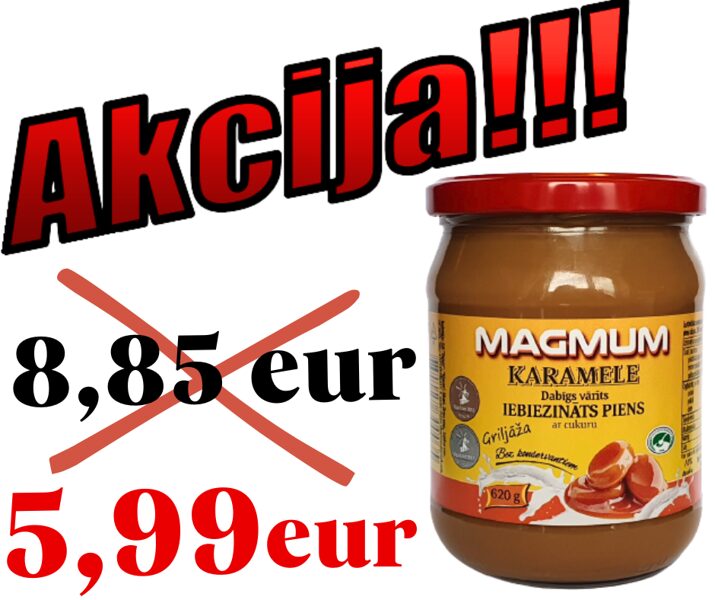 Magmum Karamele Griljāža 620gr