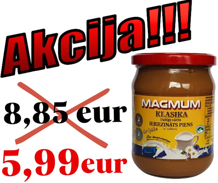 Magmum Klasika Griljāža 620gr